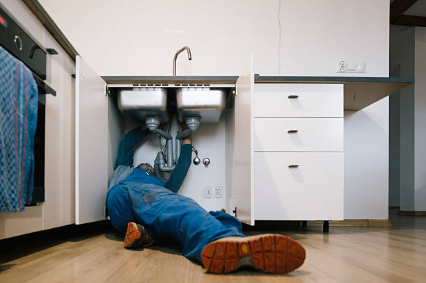Professional Drain Cleaning technician working in Princeton, NC